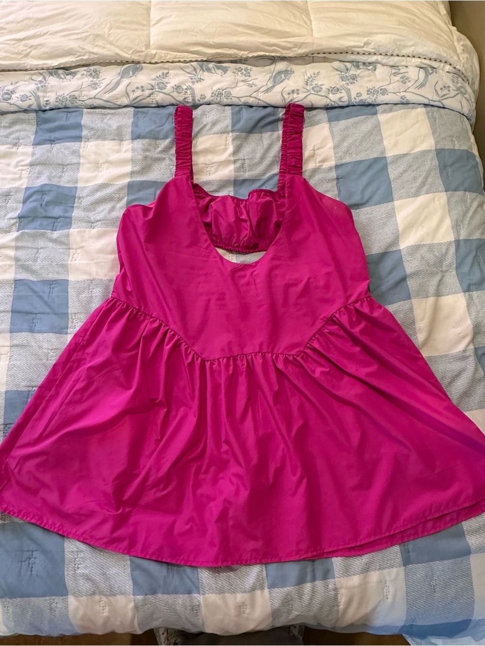 Fuchsia Sleeveless Sundress